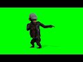 Monkey Dancing Green Screen