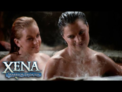 Xena & Gabrielle Strategize in a Hot Tub | Hercules & Xena