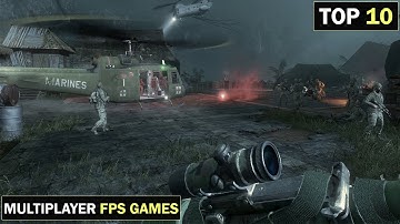 TOP 10 BEST MULTIPLAYER FPS GAMES FOR ANDROID | Best Online First Person Shooting Games In 2023