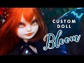 Winx! Dark Bloom - the Corrupted Fairy • Halloween Special • Arteza Review •  Custom Doll Tutorial