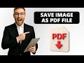 Convert IMAGE to PDF FREE on iPhone or Android (No App Needed!)