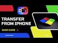 How To Transfer Photos From iPhone To Laptop & PC - Step By Step Guide