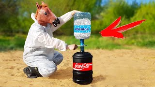 Experiment Coca Cola Vs Mentos | Best Coke Compilation