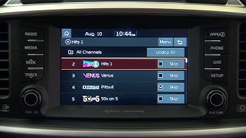 SiriusXM Basics: How to Listen in Your Kia Vehicle