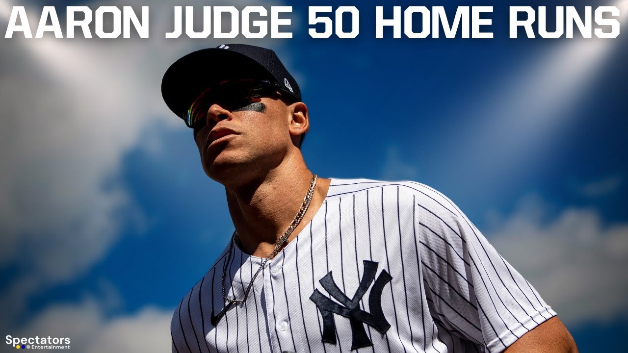 Aaron Judge's first 50 2022 Home Runs YouTube