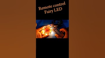 Awesome string lights. Remote control rgb led