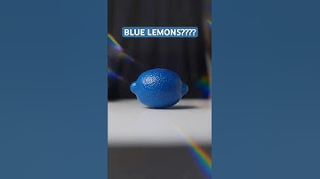 Blue Lemons?? 🍋 #satisfying #ai #asmr