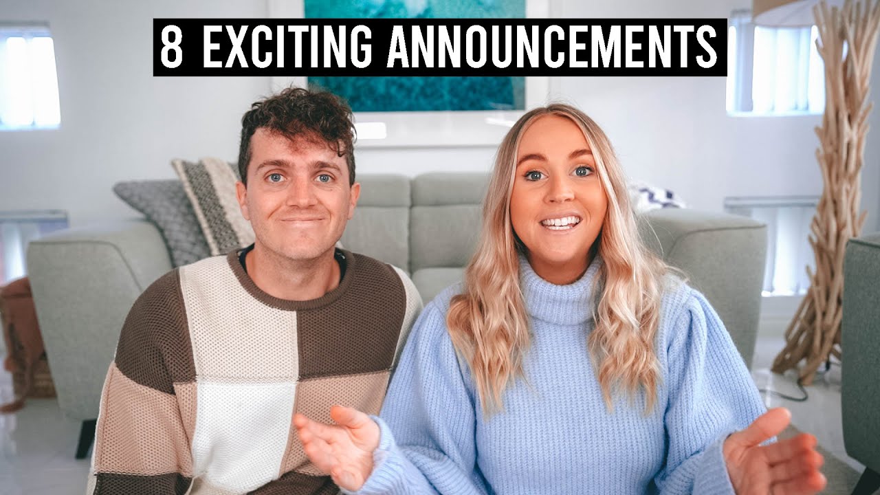 We have A LOT of EXCITING Announcements