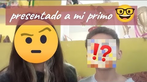haciendole preguntas a mi primo y presentarlo (MI PRIMER VIDEO!!