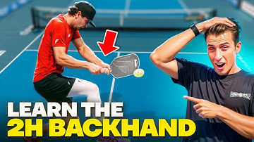 Will Howells Reveals the Secret to a Perfect Two-Handed Backhand