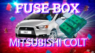 Fuse Layout Mitsubishi Colt (2005-2012)