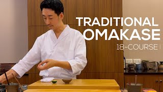 $125 Omakase In A Tradtional Style Sushi-ya - Sushi Sakuragawa * Vlog | 4K