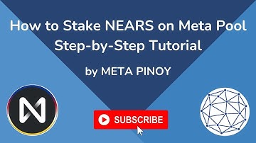 How to Stake NEARS on Meta Pool Step-by-Step Tutorial I Meta Pinoy