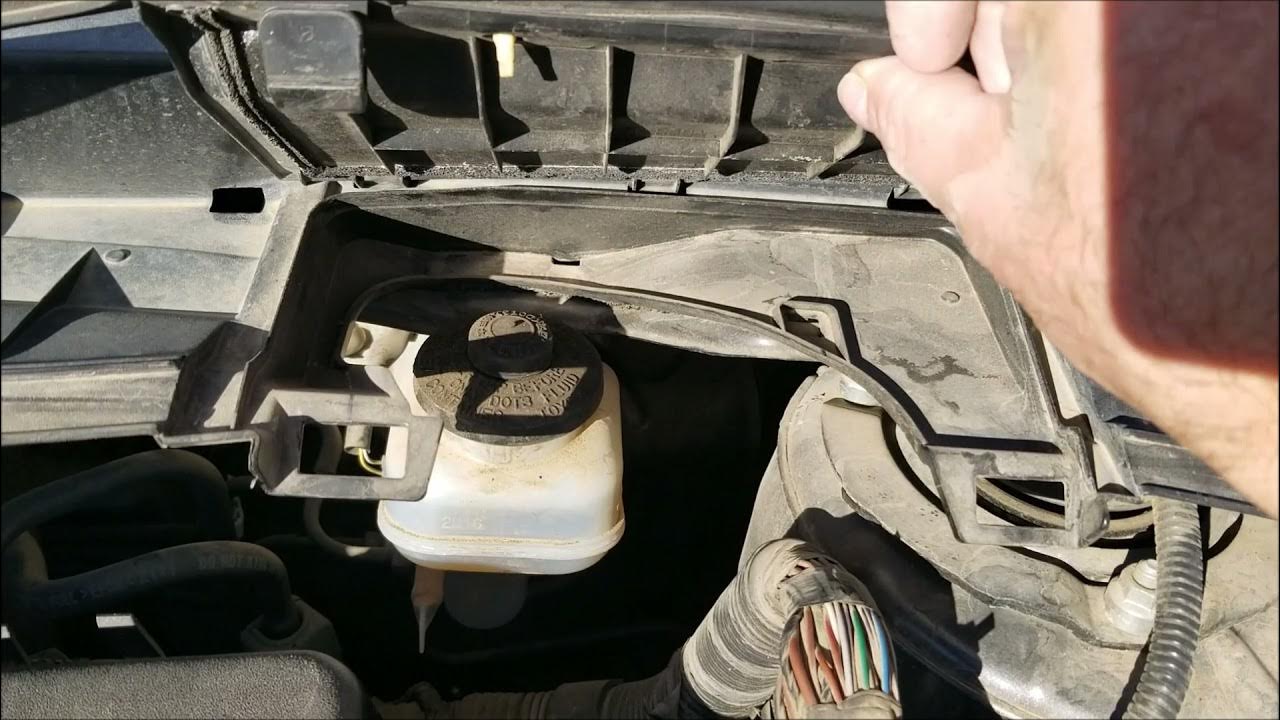 How To Check and Add Brake Fluid 2010-2014 Toyota Corolla - YouTube