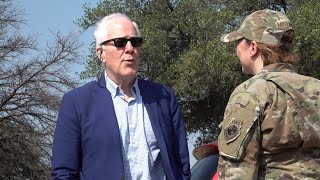 Sen. Cornyn visits Goodfellow for briefing