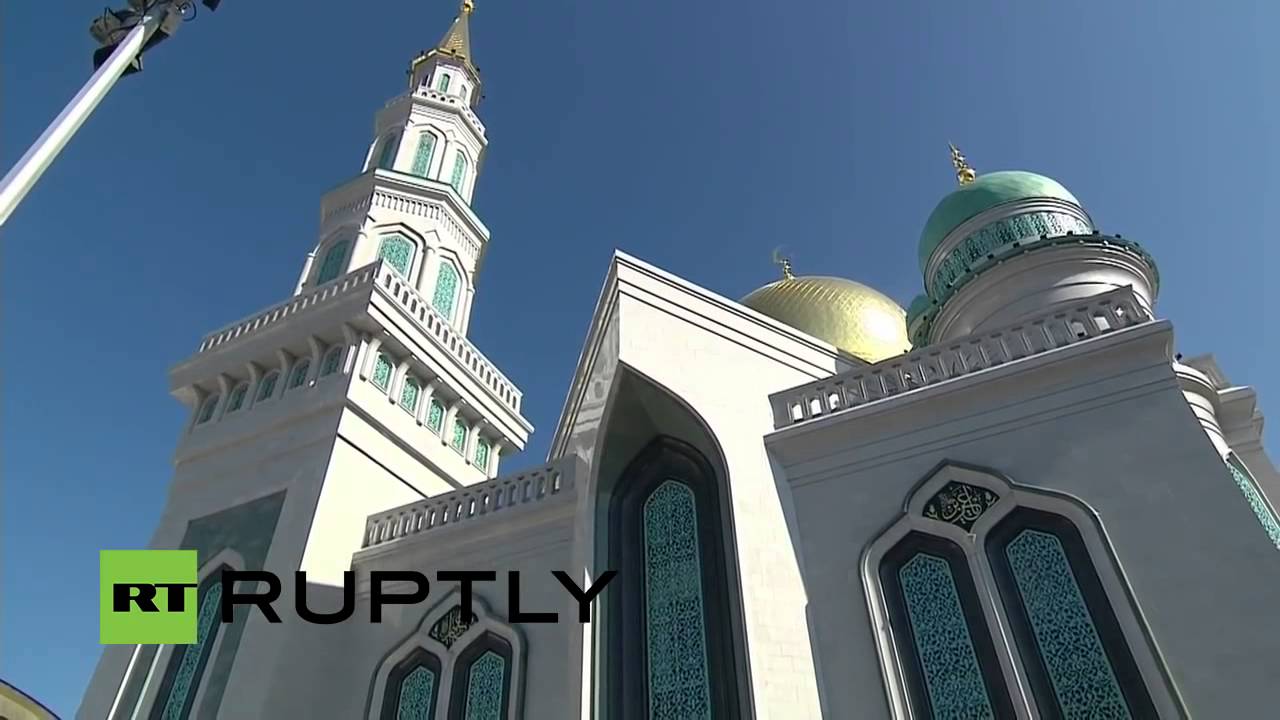 Qasida Burda Sharif - [Moscow’s Biggest Mosque Opening] - Beautiful ...