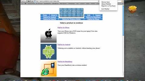 How to get Tethering on an Android Phone