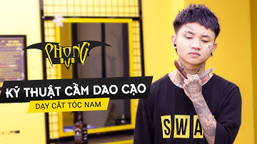 Hướng Dẫn Kỹ Thuật Cầm & Lắp Dao Cạo Chuẩn Barber | Dạy Cắt Tóc Nam Phong BvB