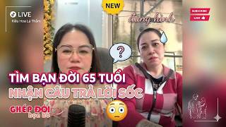Thắm ghép đôi. Tìm bạn đời 65 tuổi, chị gái nhận về câu trả lời đứng hình