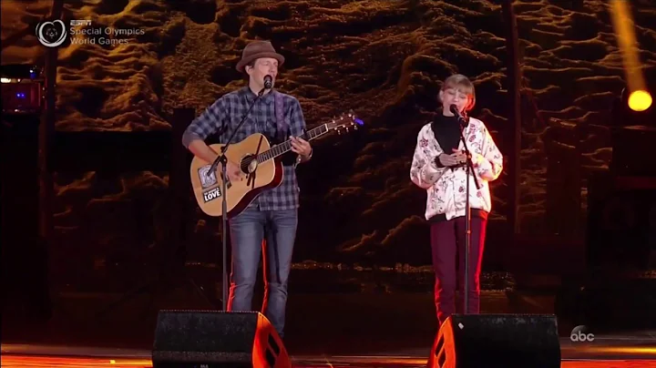 Grace VanderWaal & Jason Mraz: I'm Yours + I Won't Give Up (ImprovedAudioSpecialOlympics'17opening)