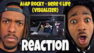 BARS!! A$AP ROCKY - STAY HERE 4 LIFE (VISUALIZER) REACTION | DON'T BE DUMB 💎 (REACTION)