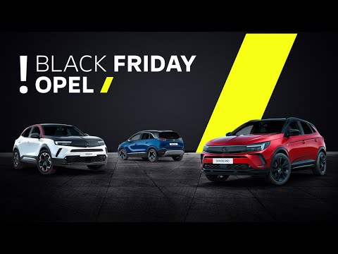 Φέτος το Black Friday έχει τη Γερμανική αξιοπιστία της Opel!