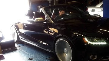 Audi S5 on Dyno