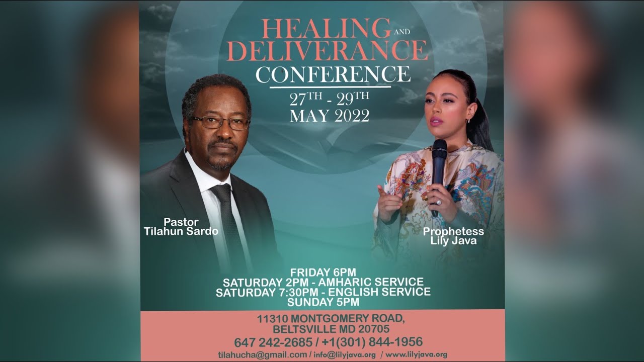 Healing and Deliverance Conference || KE - Maryland || Prophetess Lily ...