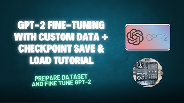 Fine-Tune GPT-2 on Custom Data + Resume Training from Checkpoints | Full G