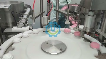 Automatic Face Cream Filling and Capping Machine, Also for Body Cream and Liniment