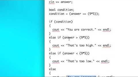 C++ Basic Skills: Lesson 05 "If Statements" (part 2 of 2)