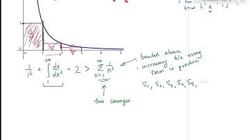 SFU MATH152 11.3 The integral Test and Estimates of Sums (main lecture)
