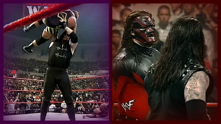 The Undertaker & Stone Cold Steve Austin vs The Rock & Owen Hart Tag Titles Match 8/3/98 (2/2)