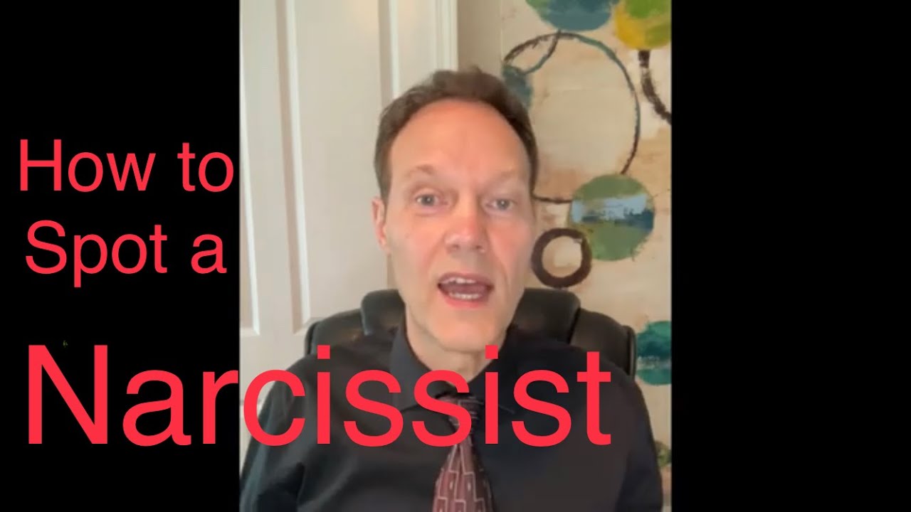 How to Spot a Narcissist - YouTube