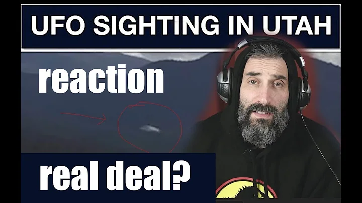 exclusive ufo sighting Utah 2019, New Footage ,close to area 51 reaction