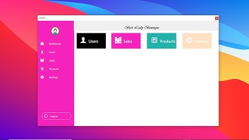 Modern Flat UI Multi-page Design Step by Step ~ Boutique System | C# Windows Forms