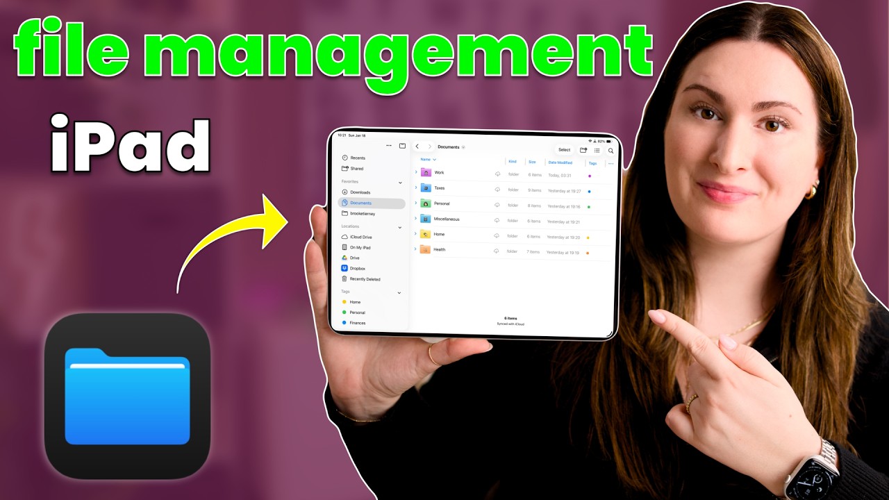 Приложение «Файлы» для iPad наконец-то стало понятным!