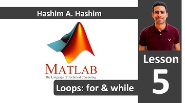 MATLAB Lesson 5/18 nested while for end (loops) ماتلاب شرح برمجة كتابة دورات و حلقات تكرارية عربى