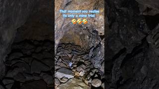 Mine trial disappointment #history #shortsvideo #abandoned #mines #underground #uk #mineexploration