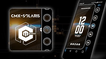 CMX -  Solaris for KLWP | Theme (Android Customization)