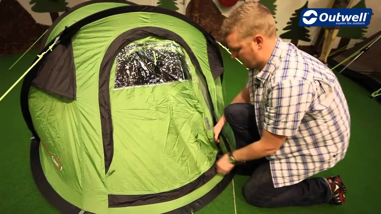 ubetalt mærke nudler A tour of the Outwell Vision 200 tent - YouTube