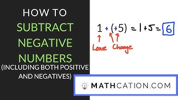 Subtracting Negative Numbers | 7th Grade | Mathcation.com