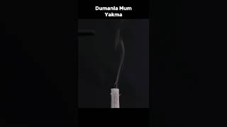 Dumanla Mum Yakma Resimi