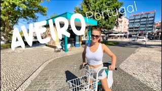 WALKING AVEIRO, PORTUGAL CENTRAL 🇵🇹 | TRAVEL GUIDE |  [4k] Binaural Audio🎧