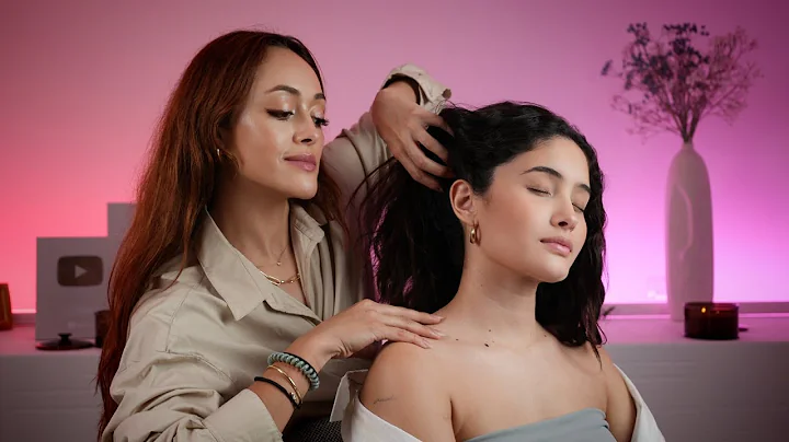 ASMR Indian Head Massage | Scalp Care, Hair Brushing, Tapping, Neck Massage & Relief | Soft-Spoken