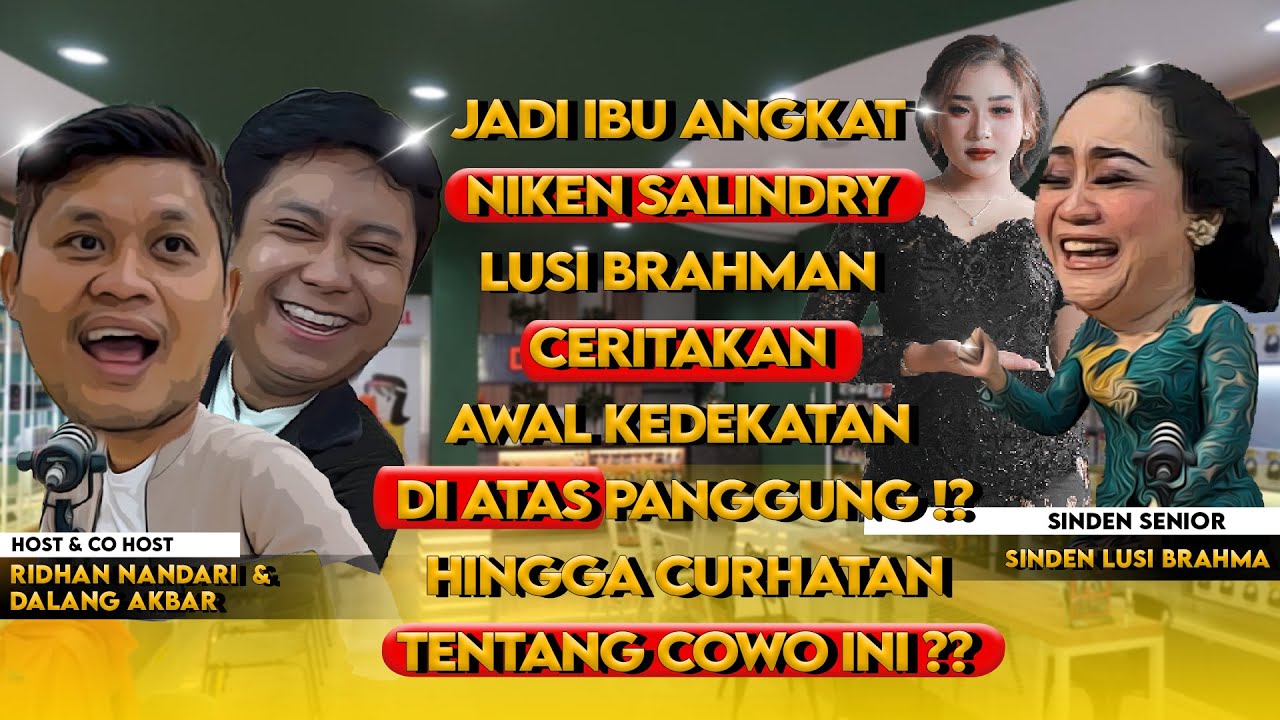 JADI IBU ANGKAT NIKEN SALINDRY | LUSI BRAHMAN CERITAKAN AWAL KEDEKATAN DI ATAS PANGGUNG !?