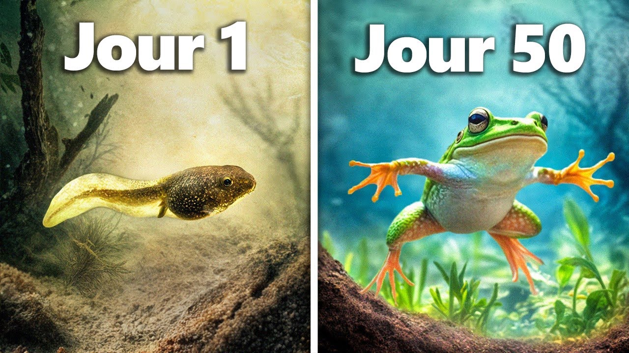 Élever Des Têtards En Grenouilles (Évolution De 50 Jours)