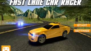 Fast Lane Car Racer - Overview, Android GamePlay HD screenshot 2