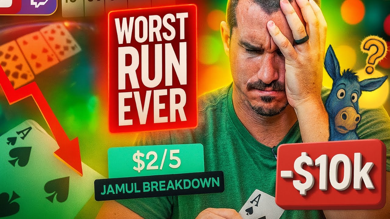 Down $10,000 Playing Poker: Am I a Donkey or Just Unlucky?