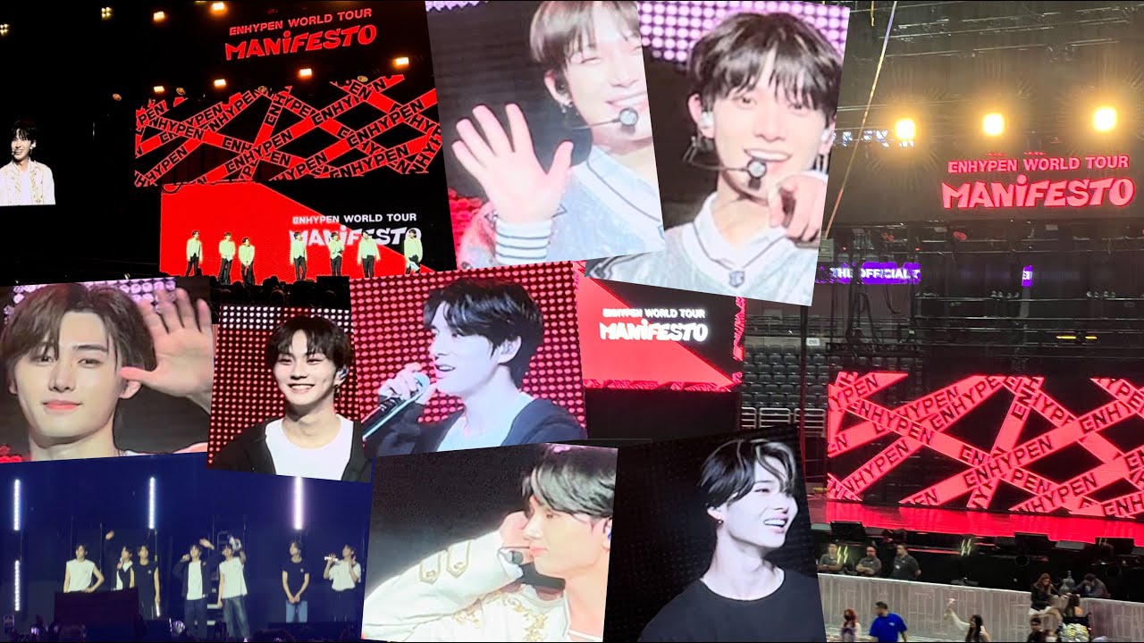 ENHYPEN MANIFESTO in Anaheim Day 1 GA Vlog💕